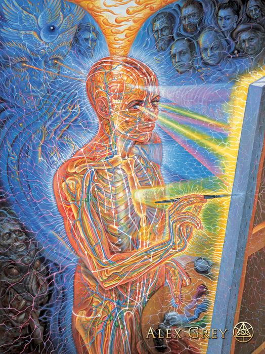 Alex Grey Y Su Arte Visionario