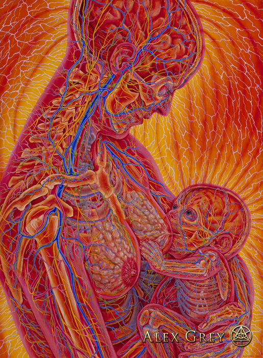 Nursing Alex Grey 