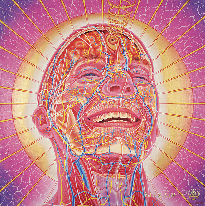 Laughing Man Alex Grey