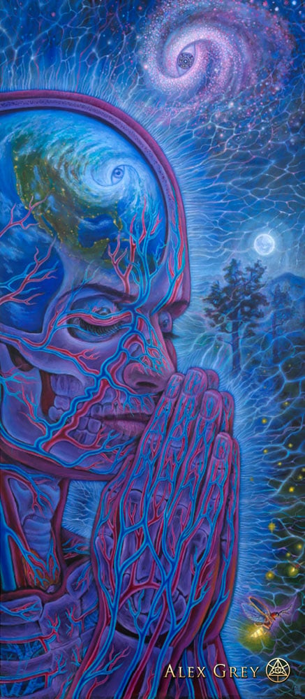 Planetary Prayers - Alex Grey